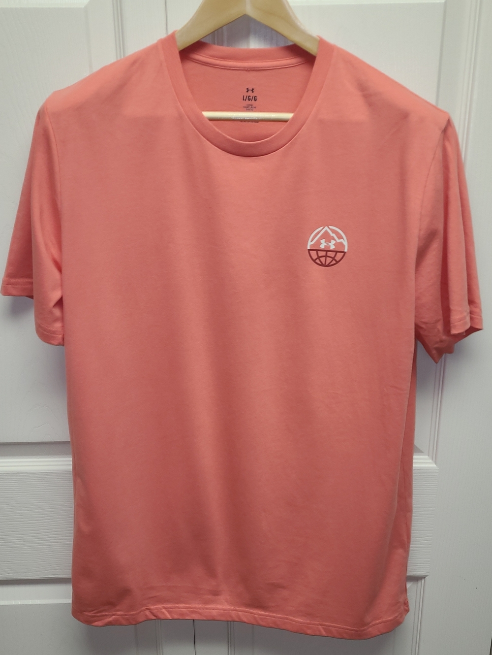 Under Armour Coho (Coral) Outdoor Cube Graphic Short-Sleeve Performance Tee